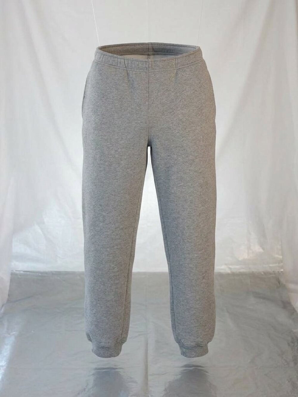 Champion Girls Large Grey Fleece Jogger Sweatpants